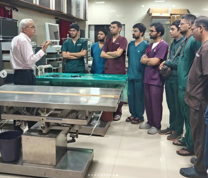 Participants Of Seth G. S. Medical College During Training On Coping With The Scope August 2024